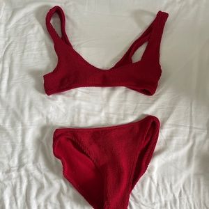 Youswim Eva High Waist in Rosso